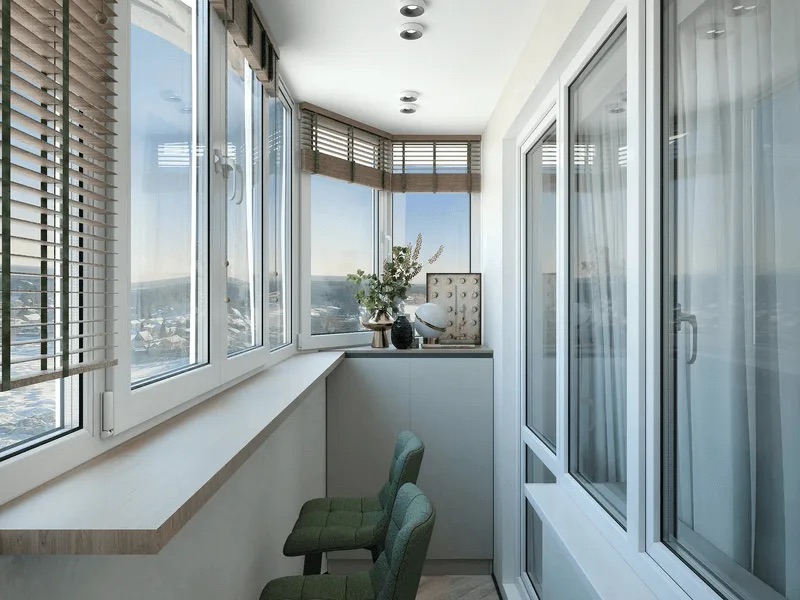 Балконы и лоджии под ключ